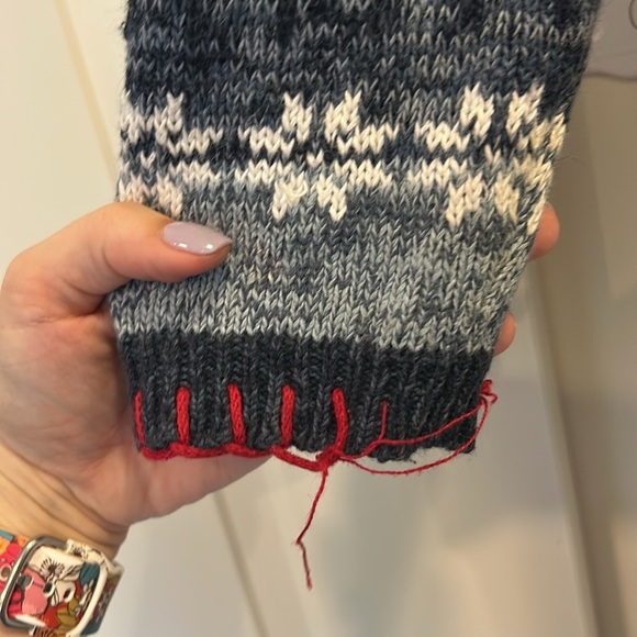 Heirloom Collectibles Winter Christmas Cardigan Sweater Vintage Embroidered - Picture 2 of 6